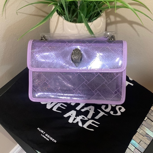 Kurt Geiger London ensington Vinyl Shoulder Bag - Picture 3 of 17